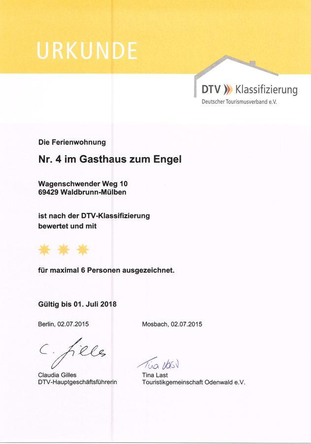 Gasthaus Und Ferienwohnungen "Zum Engel" Waldbrunn (Baden-Wurttemberg) Quarto foto